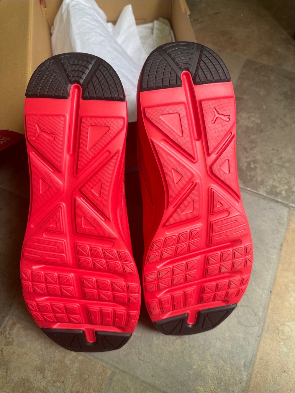 Puma All-Red Low-Top Mesh Sneaker - Picture 3 of 5